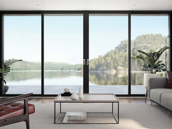 Novatech aluminum patio doors.